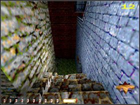 Zamiast zeskakiwać ze schodów, skorzystaj z wejścia do St Yoras znajdującego się na zachodzie (13 ) - RETURN TO THE CATHEDRAL (2) | MISJA 9 | Thief The Dark Project - Thief: The Dark Project - poradnik do gry