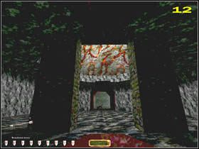 Droga prowadzi do piwnic domostwa Constantina, ale na razie zawróć (na północ i wschód) do ostatniego drzewnego domku - ESCAPE (2) | MISJA 9 | Thief The Dark Project - Thief: The Dark Project - poradnik do gry