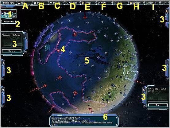 1 - Ekrany gry | Podstawy rozgrywki UFO Afterlight - Bitwa o Marsa - UFO: Afterlight - Bitwa o Marsa - poradnik do gry