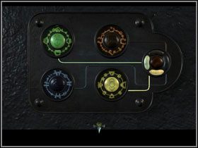 Przestaw dźwignię na żółty symbol, co uaktywni kolejną linię zasilania - No Mans Land - Dom Nikifora (3) | Rozdział I | The Sacred Rings - The Sacred Rings - poradnik do gry