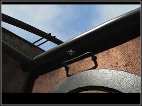 Po lewej od wyjścia z biblioteki, jest niedziałająca winda (#1) - No Mans Land - Dom Nikifora (4) | Rozdział I | The Sacred Rings - The Sacred Rings - poradnik do gry