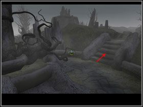 Wejdź do środka, otwórz wieko grobowca i zabierz laskę - Manula Valley (7) | Rozdział II | The Sacred Rings - The Sacred Rings - poradnik do gry