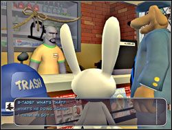 Zgodnie z sugestią bohaterowie udali się do sklepu prowadzonego przez Bosco, sprzedawcę-mechanika, a czasami nawet wynalazcę - Zapomniane gwiazdy telewizyjne | I. Culture Shock | Sam & Max Sezon 1 - Sam & Max: Sezon 1 - poradnik do gry