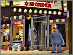 Brama była otwarta, nie było więc powodu trudzić się z wkładaniem formularza do czytnika - Walka na uwielbienie | I. Culture Shock | Sam & Max Sezon 1 - Sam & Max: Sezon 1 - poradnik do gry