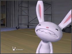 Następnym zadaniem aktorskim było skłonienie Maksa do płaczu - Operacja pianka do golenia | II. Situation Comedy | Sam & Max Sezon 1 - Sam & Max: Sezon 1 - poradnik do gry