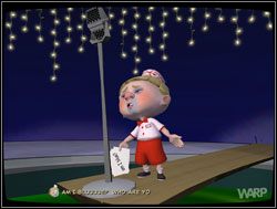 W rozmowie z panią reżyser bohaterowie dowiedzieli się, że zabrakło jednego jurora - Gwiazdy małego ekranu, część III - Żenujący idol (wstęp) | II. Situation Comedy - Sam & Max: Sezon 1 - poradnik do gry