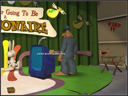 Po chwili było już po wszystkim - Gwiazdy małego ekranu, część IV - Nie-Milionerzy | II. Situation Comedy - Sam & Max: Sezon 1 - poradnik do gry