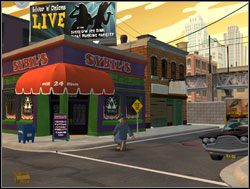 Bohaterowie zakrzyknęli z radości, zagarnęli nagrodę w postaci miliona dolarów w kuponach żywieniowych i tak wyposażeni opuścili studio - Gwiazdy małego ekranu, część IV - Nie-Milionerzy | II. Situation Comedy - Sam & Max: Sezon 1 - poradnik do gry