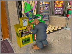 Skierowali się w stronę sklepu - Tabloidowa sława | II. Situation Comedy | Sam & Max Sezon 1 - Sam & Max: Sezon 1 - poradnik do gry