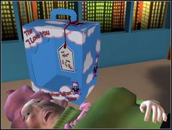 Myra zafascynowana opowieścią ponownie zaprosiła do studia swojego poprzedniego gościa - Gwiazdy małego ekranu, część VI - Spotkanie z Myrą talk show | II. Situation Comedy - Sam & Max: Sezon 1 - poradnik do gry