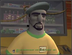 Zaparkowali auto i spacerkiem udali się w stronę sklepu - Sezamie, otwórz się albo jakoś tak | III. The Mole, the Mob and the Meatball - Sam & Max: Sezon 1 - poradnik do gry