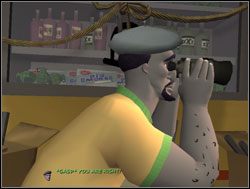 Sam powiedział Bosco, że na zewnątrz jest mafia - Trzy próby, czyli jak zostać mafiosem | III. The Mole, the Mob and the Meatball - Sam & Max: Sezon 1 - poradnik do gry