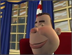 Trafili na koniec transmisji telewizyjnej - Jak dotrzeć do prezydenta? | IV. Abe Lincoln Must Die | Sam & Max Sezon 1 - Sam & Max: Sezon 1 - poradnik do gry