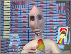 Bohaterowie wsiedli do samochodu i pojechali w stronę biura - Kampania wyborcza i niedoszła randka z Lincolnem | IV. Abe Lincoln Must Die - Sam & Max: Sezon 1 - poradnik do gry