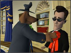 Bohaterowie powrócili do nowej siedziby Maksa - Chcesz pokoju - gotuj się do wojny | IV. Abe Lincoln Must Die - Sam & Max: Sezon 1 - poradnik do gry