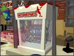 Tak wyposażeni poszli do Bosco, gdzie użyli przyrządu na parówkach - Chcesz pokoju - gotuj się do wojny | IV. Abe Lincoln Must Die - Sam & Max: Sezon 1 - poradnik do gry