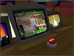 Korzystając z komputera bohaterowie postanowili przetestować opracowany przez Bosco system obronny - Abe Lincoln musi zginąć! | IV. Abe Lincoln Must Die | Sam & Max Sezon 1 - Sam & Max: Sezon 1 - poradnik do gry