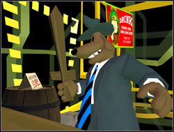 Prawdziwy Bosco doszedł już do siebie i można było z nim porozmawiać - Zawiłości transakcji online i zdobycie miecza +2 | V. Reality 2.0 | Sam & Max Sezon 1 - Sam & Max: Sezon 1 - poradnik do gry