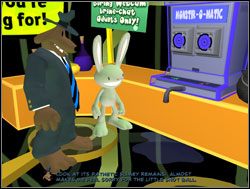 Najlepszą obroną jest atak - pomyślał detektyw, uderzając stwora mieczem - Zawiłości transakcji online i zdobycie miecza +2 | V. Reality 2.0 | Sam & Max Sezon 1 - Sam & Max: Sezon 1 - poradnik do gry