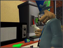 Bohaterowie zabrali jednorożca i powrócili na Ziemię - Wejście do kopuły | VI. Bright Side of the Moon | Sam & Max Sezon 1 - Sam & Max: Sezon 1 - poradnik do gry