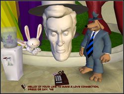 Bohaterowie zgodzili się mu pomóc w zaaranżowaniu spotkania - Magiczne talizmany | VI. Bright Side of the Moon | Sam & Max Sezon 1 - Sam & Max: Sezon 1 - poradnik do gry