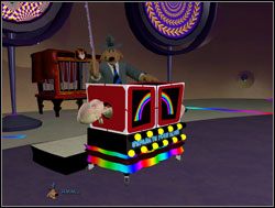 Wykorzystał nową zdobycz na złoczyńcy - Ostateczna konfrontacja (czytaj: pasteryzacja) | VI. Bright Side of the Moon - Sam & Max: Sezon 1 - poradnik do gry