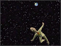 Na koniec Hugh Bliss posłał bohatera w kosmos - Ostateczna konfrontacja (czytaj: pasteryzacja) | VI. Bright Side of the Moon - Sam & Max: Sezon 1 - poradnik do gry