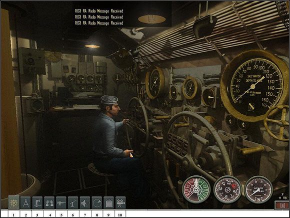 Panel rozkazów i jego zawartość. - Sekcja II - Panel Rozkazów | Aparatura pokładowa w Silent Hunter 4 - Silent Hunter 4: Wolves of the Pacific - poradnik do gry