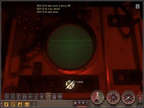 Kursor wskazuje przełącznik Switch Range. - Sekcja II - Panel Rozkazów - Radar | Aparatura pokładowa w Silent Hunter 4 - Silent Hunter 4: Wolves of the Pacific - poradnik do gry