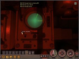 Przełącznik ON / OFF w trybie oscyloskopu. - Sekcja II - Panel Rozkazów - Radar | Aparatura pokładowa w Silent Hunter 4 - Silent Hunter 4: Wolves of the Pacific - poradnik do gry