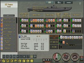 Ekipa remontowa powinna być w pełnym składzie osobowym, by prace naprawcze postępowały sprawnie. - Sekcja II - Panel Rozkazów - Sub Management (2) | Aparatura pokładowa - Silent Hunter 4: Wolves of the Pacific - poradnik do gry