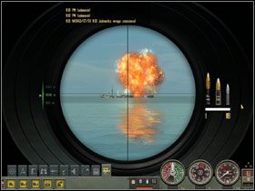 Ostatni akt dramatu. Eksplozja rozrywa statek. - Artillery Training (2) | Submarine School w Silent Hunter 4 - Silent Hunter 4: Wolves of the Pacific - poradnik do gry
