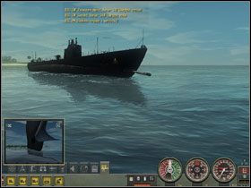 Odpalanie torpedy z wyrzutni 1. - Torpedo Attack - Tryb swobodny w wynurzeniu | Submarine School w Silent Hunter 4 - Silent Hunter 4: Wolves of the Pacific - poradnik do gry