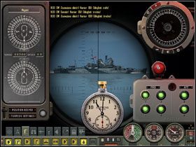 Przycisk Stopera znajduje się w pozycji STOP - Torpedo Attack - Tryb zaawansowany praktyka (1) | Submarine School - Silent Hunter 4: Wolves of the Pacific - poradnik do gry