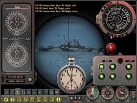 Wskazujemy na pierścieniu Narzędzia Danych Ataku zakładkę Odległość - Torpedo Attack - Tryb zaawansowany praktyka (1) | Submarine School - Silent Hunter 4: Wolves of the Pacific - poradnik do gry