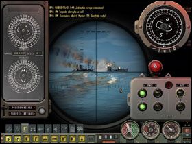 Kolejna torpeda kończy tą historię. W sumie 5 celnych trafień. - Conwoy attack (2) | Submarine School w Silent Hunter 4 - Silent Hunter 4: Wolves of the Pacific - poradnik do gry