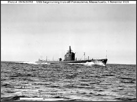 Sargo na zdjęciu archiwalnym - Przegląd dostępnych okrętów podwodnych (2) | Na kotwicowisku w Silent Hunter 4 - Silent Hunter 4: Wolves of the Pacific - poradnik do gry