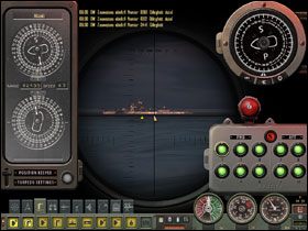 Peryskop delikatnie nad wodę i oglądamy niczego niepodejrzewające kółko morskie im. Cesarza Hirohito. - Ten pierwszy raz | Pierwsze kroki w Silent Hunter 4 Wolves of the Pacific - Silent Hunter 4: Wolves of the Pacific - poradnik do gry