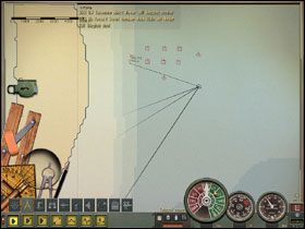 Tak często, jak to tylko możliwe sprawdzaj swoje położenie na mapie nawigacyjnej i taktycznej w Stanowisku Map Nawigacyjnych. - Ten pierwszy raz | Pierwsze kroki w Silent Hunter 4 Wolves of the Pacific - Silent Hunter 4: Wolves of the Pacific - poradnik do gry