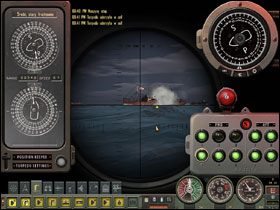 Trzecia w celu, ale przeciwnik mimo odniesionych uszkodzeń próbuje uciec Przeznaczeniu. - Ten pierwszy raz | Pierwsze kroki w Silent Hunter 4 Wolves of the Pacific - Silent Hunter 4: Wolves of the Pacific - poradnik do gry