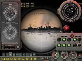 Powoli się przemieszcza, pewnie dokładnie czeszą asdickiem. Zaraz ich coś obudzi, jestem o tym przekonany. - Ten pierwszy raz | Pierwsze kroki w Silent Hunter 4 Wolves of the Pacific - Silent Hunter 4: Wolves of the Pacific - poradnik do gry