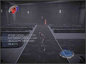 W kolejnym pomieszczeniu czeka cię następna walka z kilkoma przeciwnikami [1] - Trening - Spider-Man 3: The Game - poradnik do gry