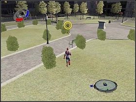 W identyczny sposób zrób fotkę człowiekowi, przebranemu za jaszczurkę [1] - Part 1 - In Search of the Lizards - The Lizard - Spider-Man 3: The Game - poradnik do gry