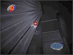 Następnie podejdź do planów, leżących na stole z lewej [1] - Part 2 - Subway Disaster - Mad Bomber - Spider-Man 3: The Game - poradnik do gry