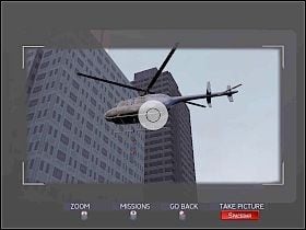 W tej misji musisz sfotografować człowieka, który podszywa się pod Spidera i wykonuje akrobacje na śmigłowcu - Part 5, 6, 7 - Daily Bugle - Spider-Man 3: The Game - poradnik do gry