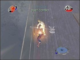 Po detonacji czeka cię rozprawa z bossem i jego świtą - Part 3 - Power Grid - Apocalypse - Spider-Man 3: The Game - poradnik do gry