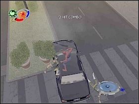 W tej misji musisz eskortować ciężarówkę z pieniędzmi - Part 3 - Collection Protection - Dragon Tail - Spider-Man 3: The Game - poradnik do gry