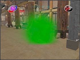 Czeka cię tutaj dość trudny, trójstopniowy pojedynek - Part 4 - Hidden Temple - Dragon Tail - Spider-Man 3: The Game - poradnik do gry