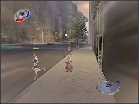 Aby zacząć pierwszą z misji z Arsenic Candy musisz skierować się na jeden z wieżowców [1] - Part 1 - Shop Till You Drop - Arsenic Candy - Spider-Man 3: The Game - poradnik do gry