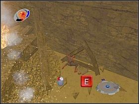 Następnie przejdź przez stalowe drzwi, dzięki czemu znajdziesz się w płonącym magazynie - Part 2 - Bear Necessity - Arsenic Candy - Spider-Man 3: The Game - poradnik do gry